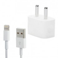 Apple 2 Pin iPhone USB Charger Adapter Plug & cable