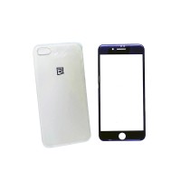 Remax iPhone 7 / 7Plus Crystal Tempered Glass & Case Set