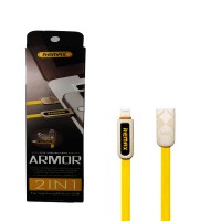 Remax Armor iPhone & Micro 2 in 1 Data Cable