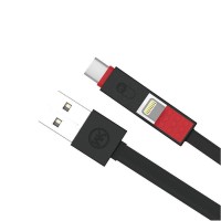 WK iPhone & Micro dual interface + Type-C USB Parker 3 in 1 Data Cable