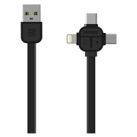 Remax iPhone/Micro and Type-C Cerpex 3 in 1 Data Cable