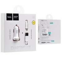 Hoco Z1 Car Charger Set With iPhone Cable