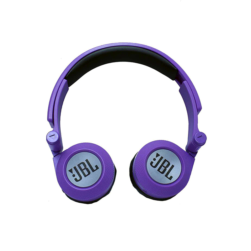 purple jbl headphones
