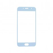 4D Curved Samsung A57 Silk Print Tempered Glass