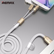Remax iPhone & Micro Twins Double-head Cable